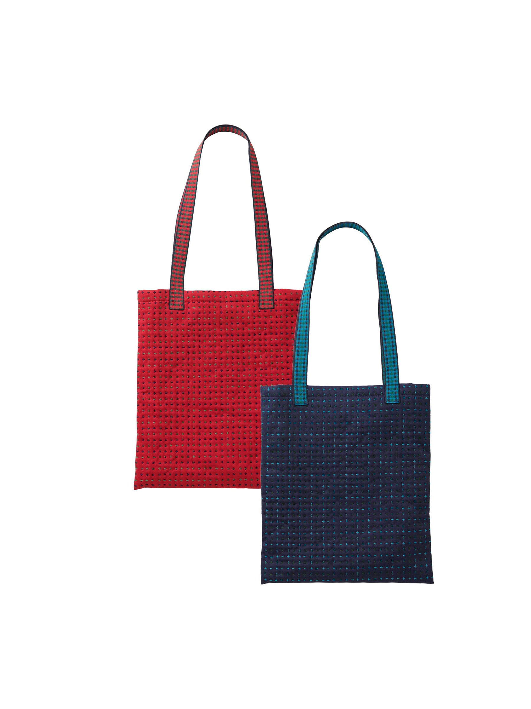 【受注販売】刺し子のトート〈keisuke kanda × familiar〉