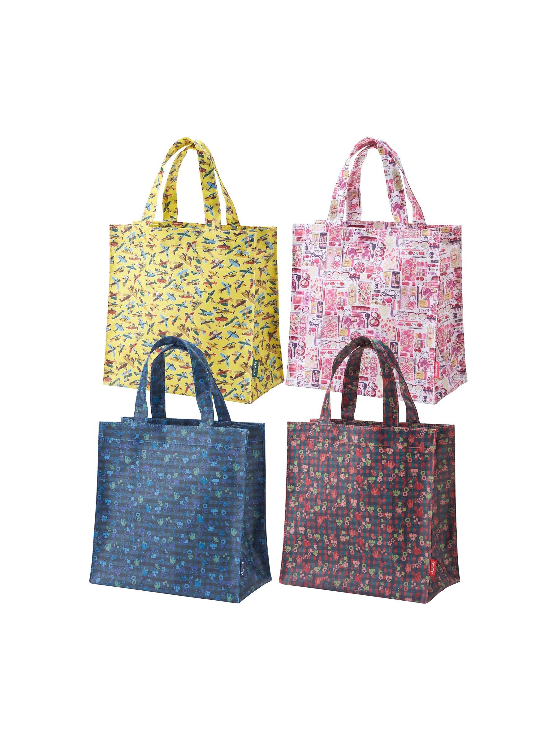 10350円 底板内ポケット付きトートバッグ （S）〈familiar Made with Liberty Fabrics ...