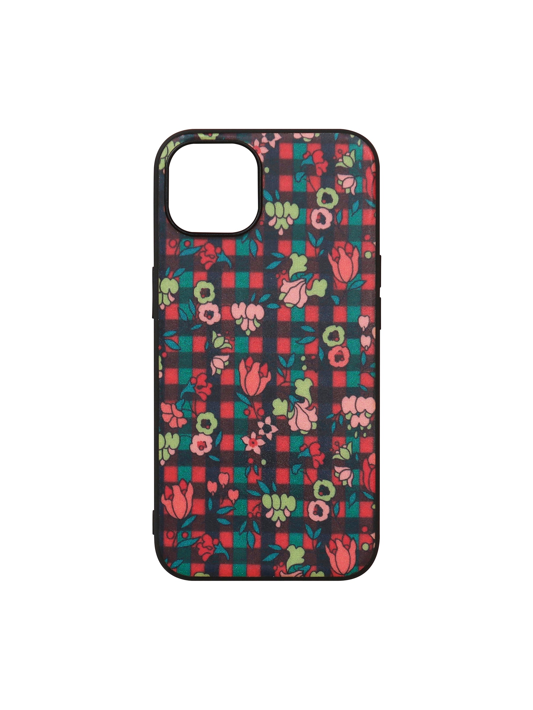 iPhoneケース（14Pro）〈familiar Made with Liberty Fabrics