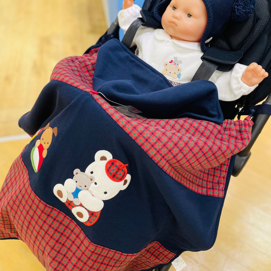 3wayブランケット、つけるとこんな感じです！