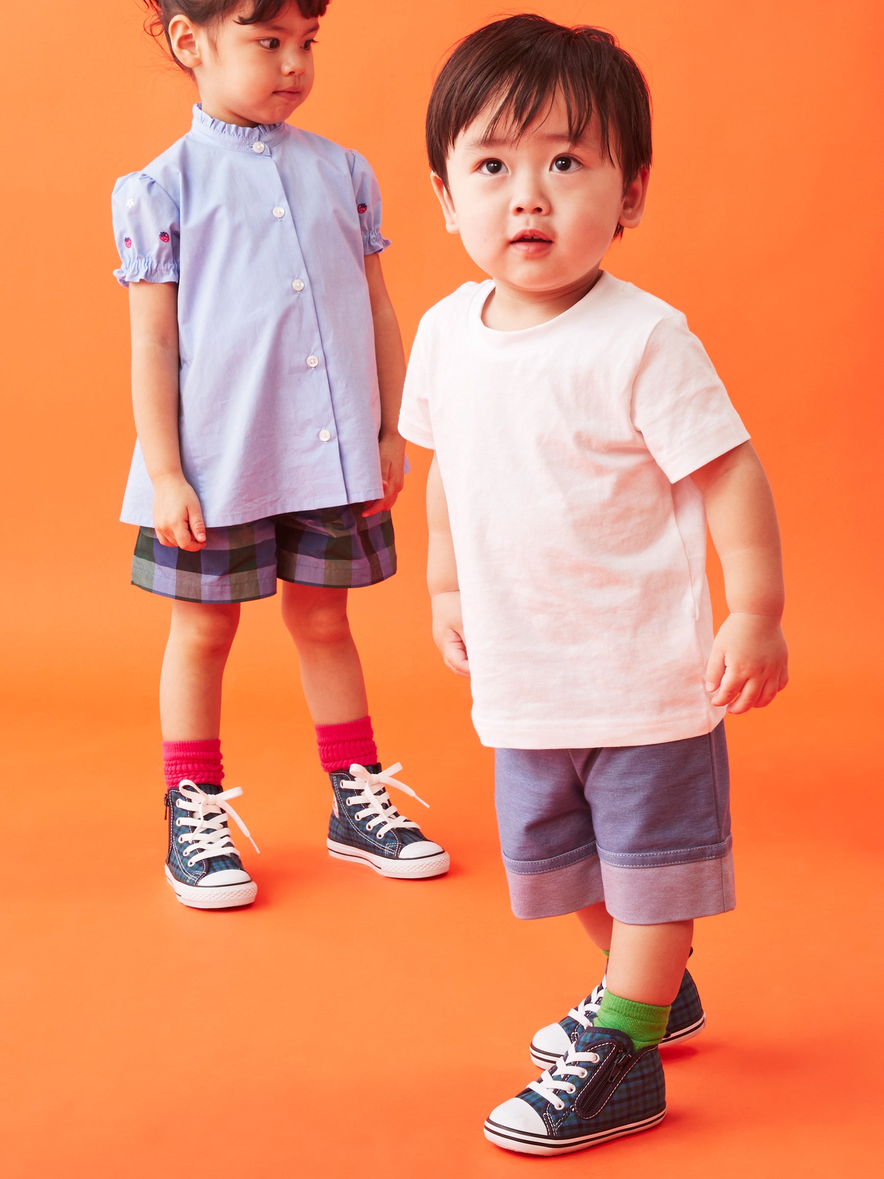 ベビースニーカー(BABY ALL STAR N Z / FM)〈CONVERSE × familiar〉