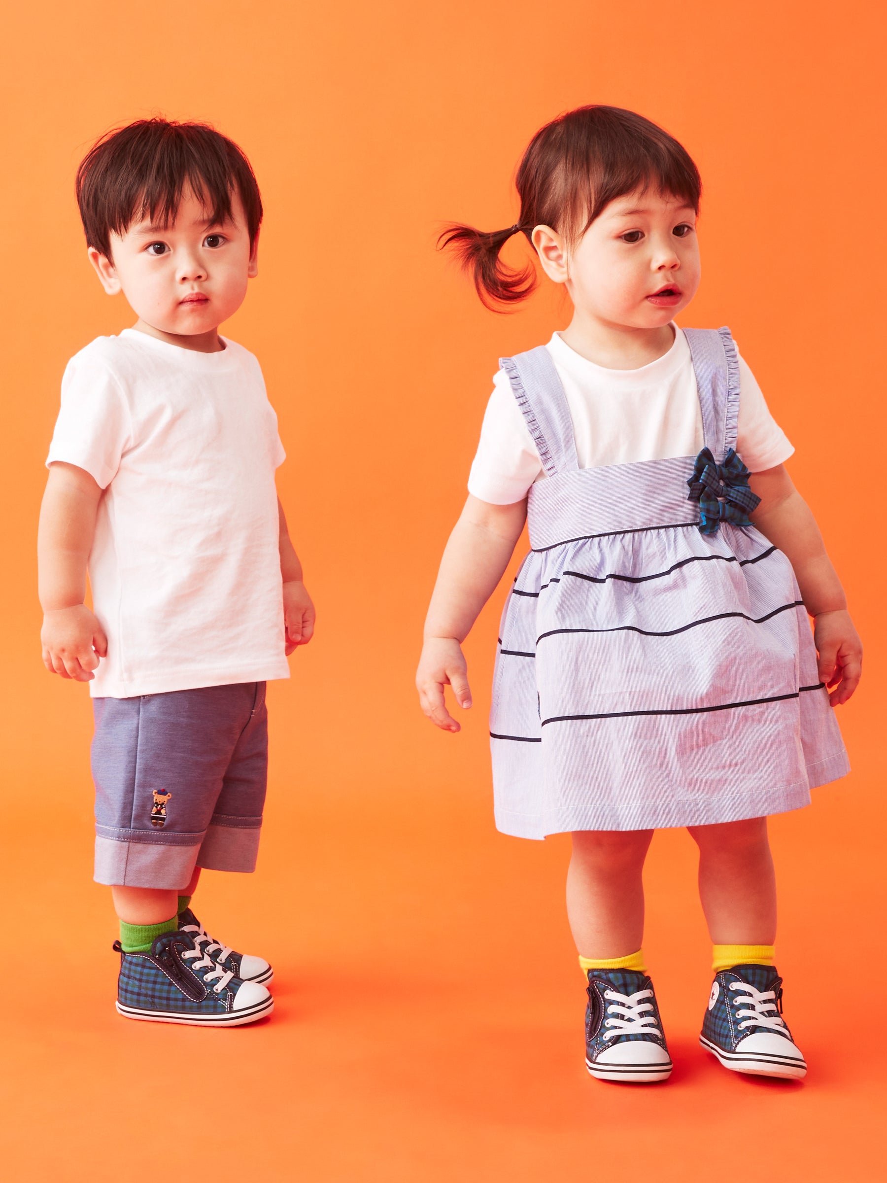 ベビースニーカー(BABY ALL STAR N Z / FM)〈CONVERSE × familiar〉