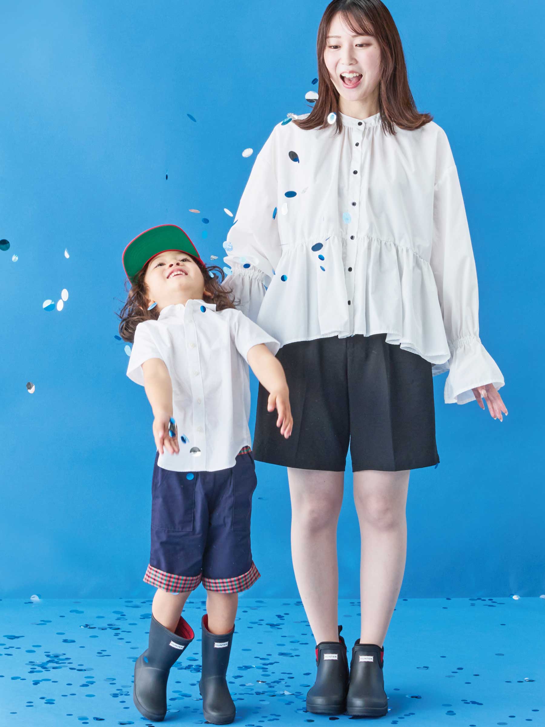 レインブーツ（KIDS）〈HUNTER × familiar〉
