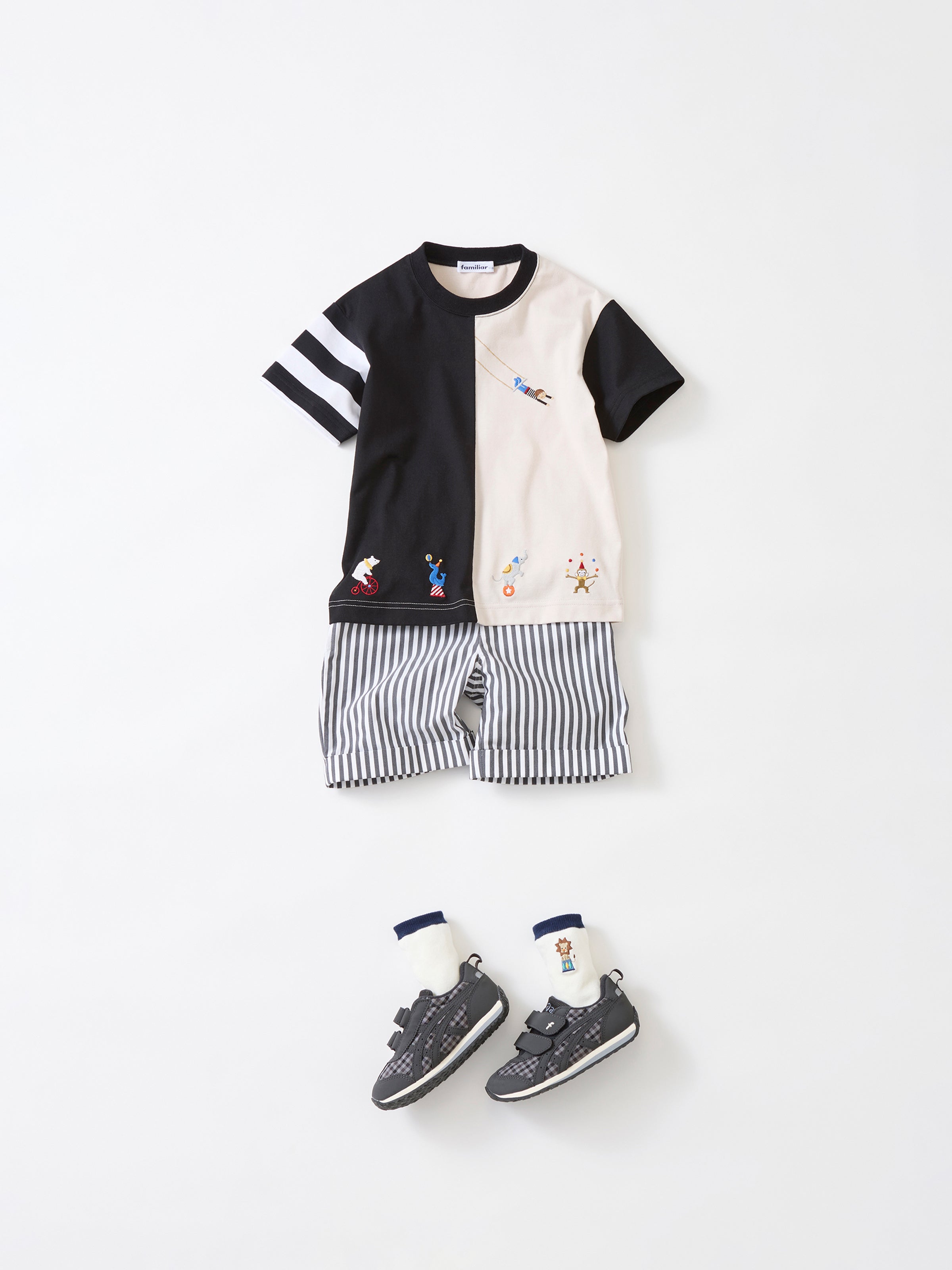 familiar 80cm Tシャツとハーフパンツのセット Kids - 0119fw42 – tagged 