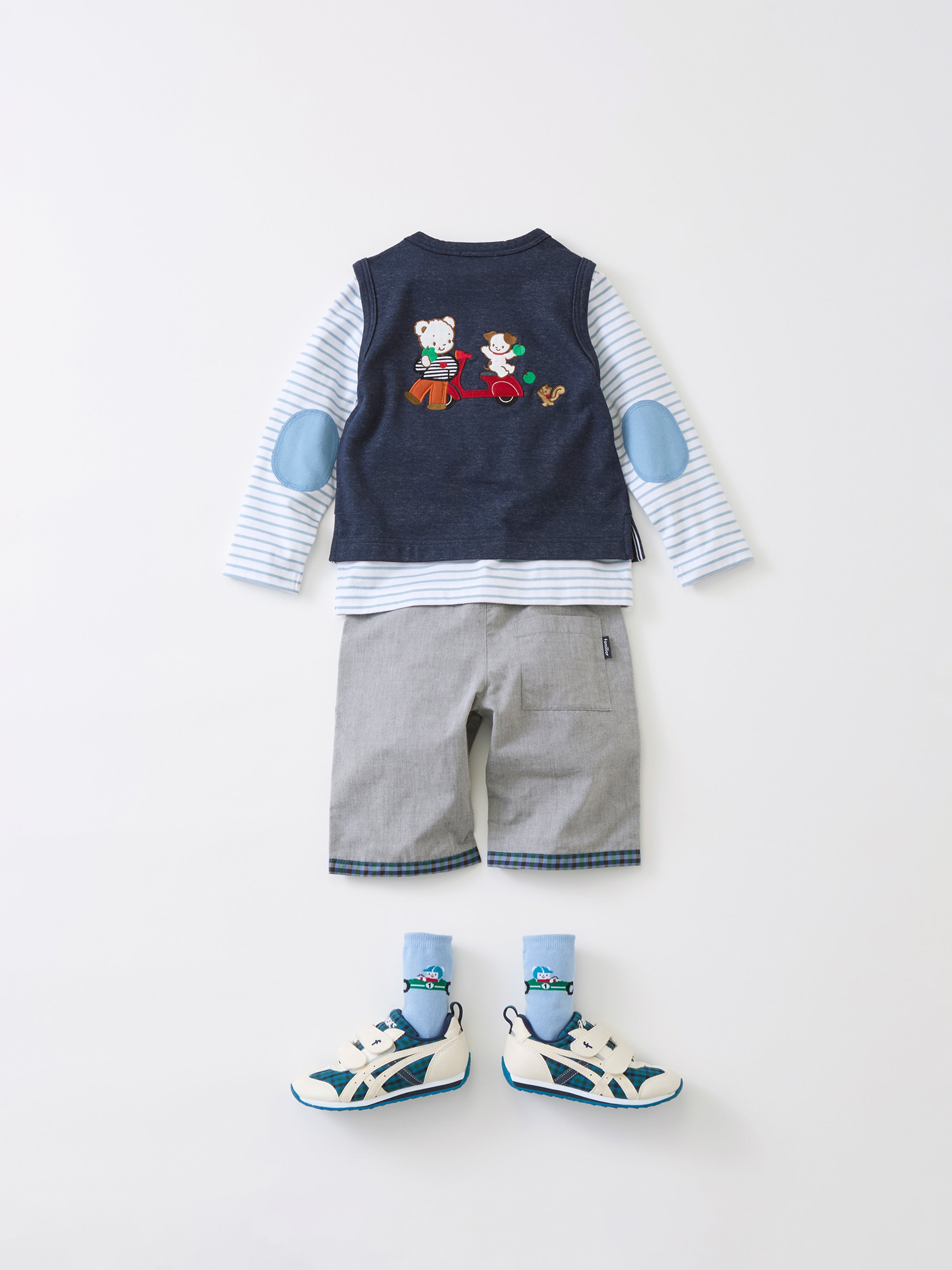 familiar ベビー服セット Tシャツ・パンツ・ソックス Kids - 0120fw73 | ファミリア公式サイト