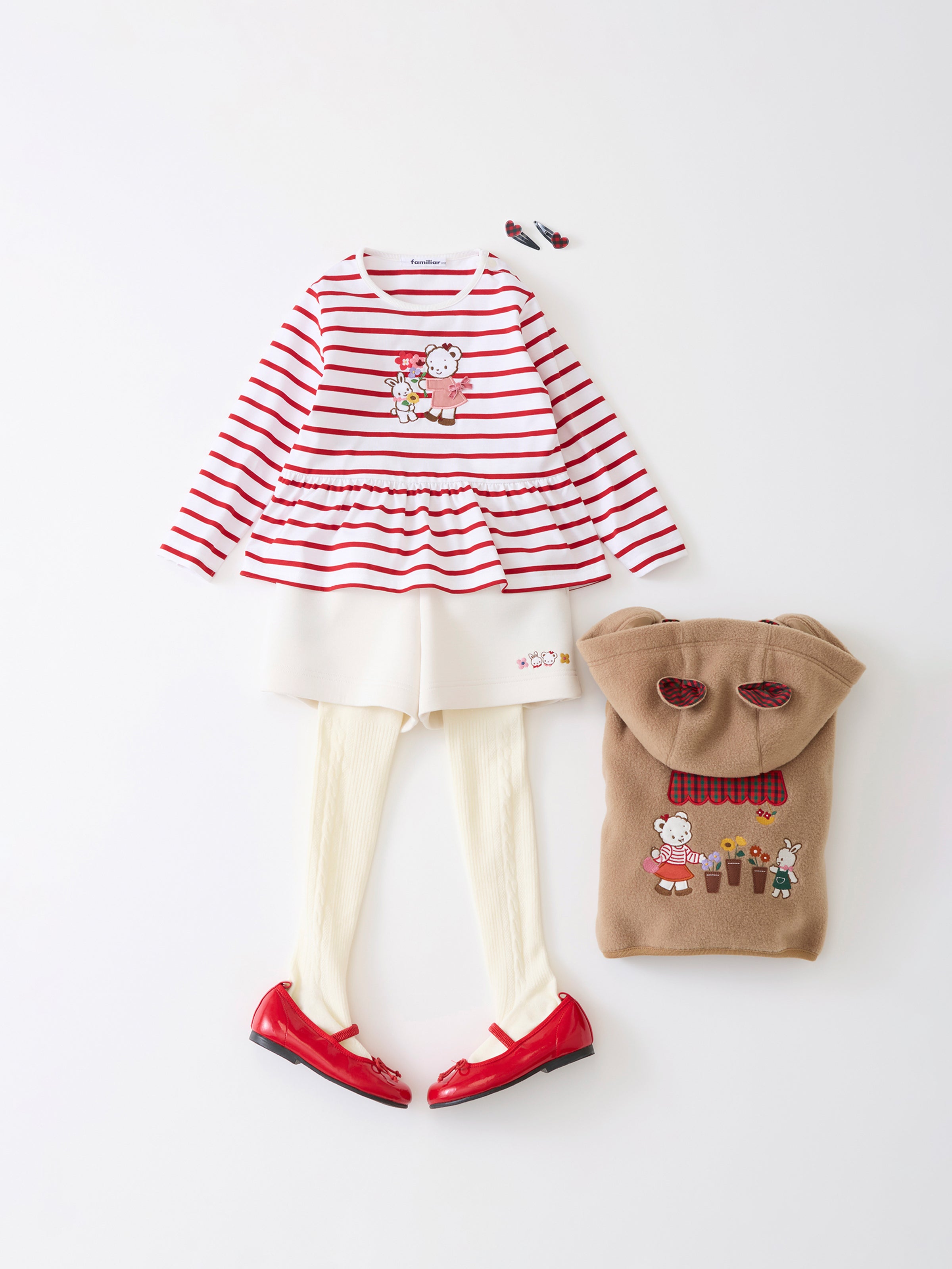 familiar いちご　キュロット 90cm Kids - 0118fw94 | ファミリア公式サイト