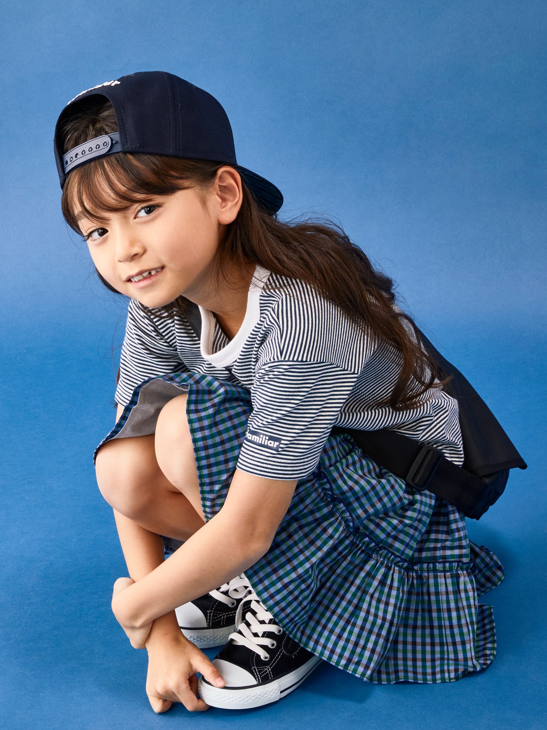 帽子（KIDS）〈Youth 9FIFTY™〉〈NEW ERA® × familiar