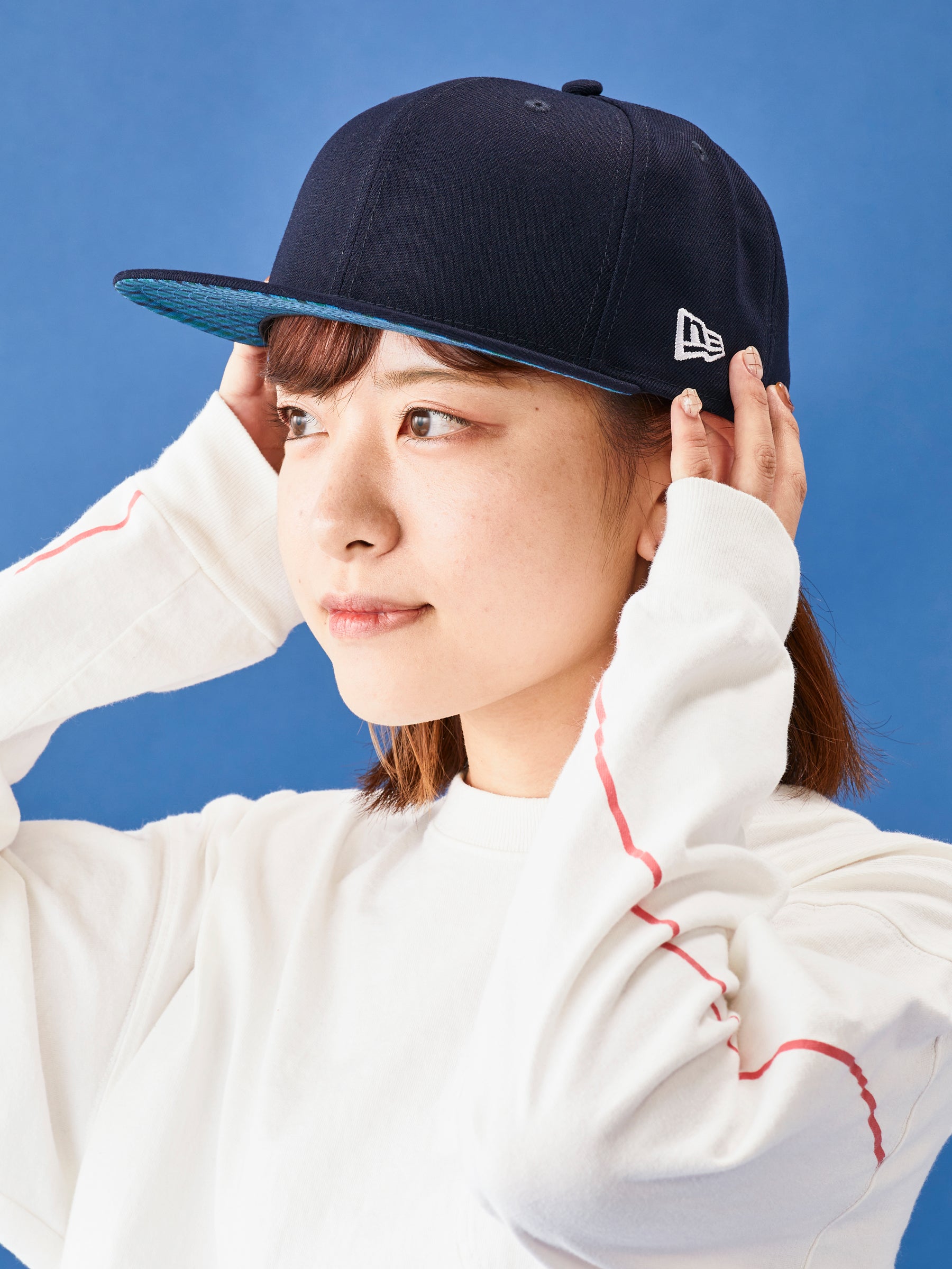 ファミリア【最終価格】familiar × NEWERA ☆ファミリア　ニューエラキャップ