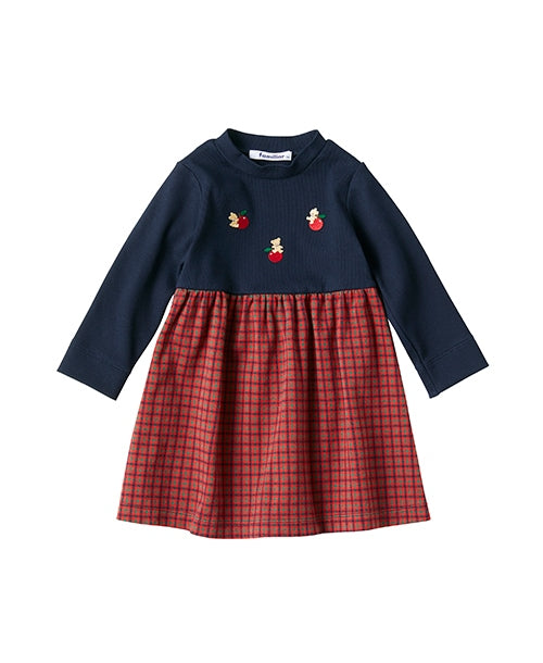 キッズ服女の子用(90cm~)❇︎新品　未使用　タグ付き　ファミリアワンピース　90